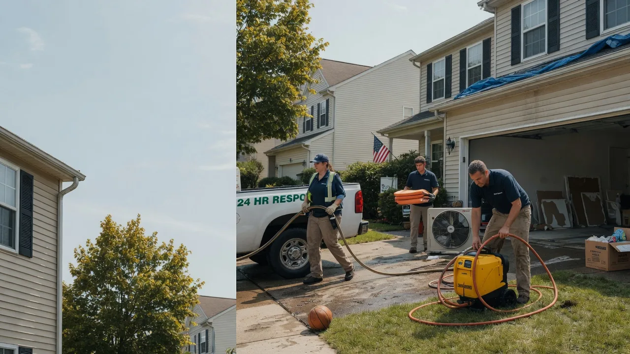 Emergency Water Damage Restoration in Kansas near me